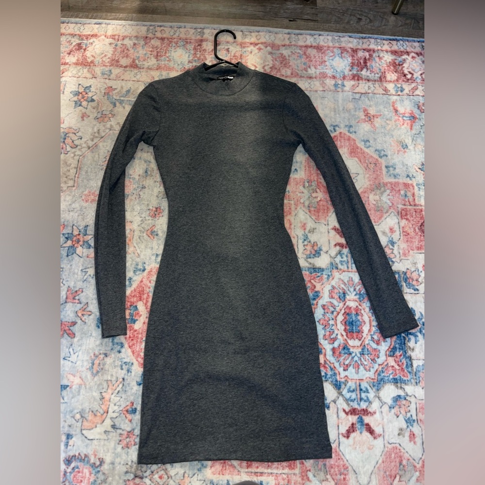 Open Back Sweater Dress